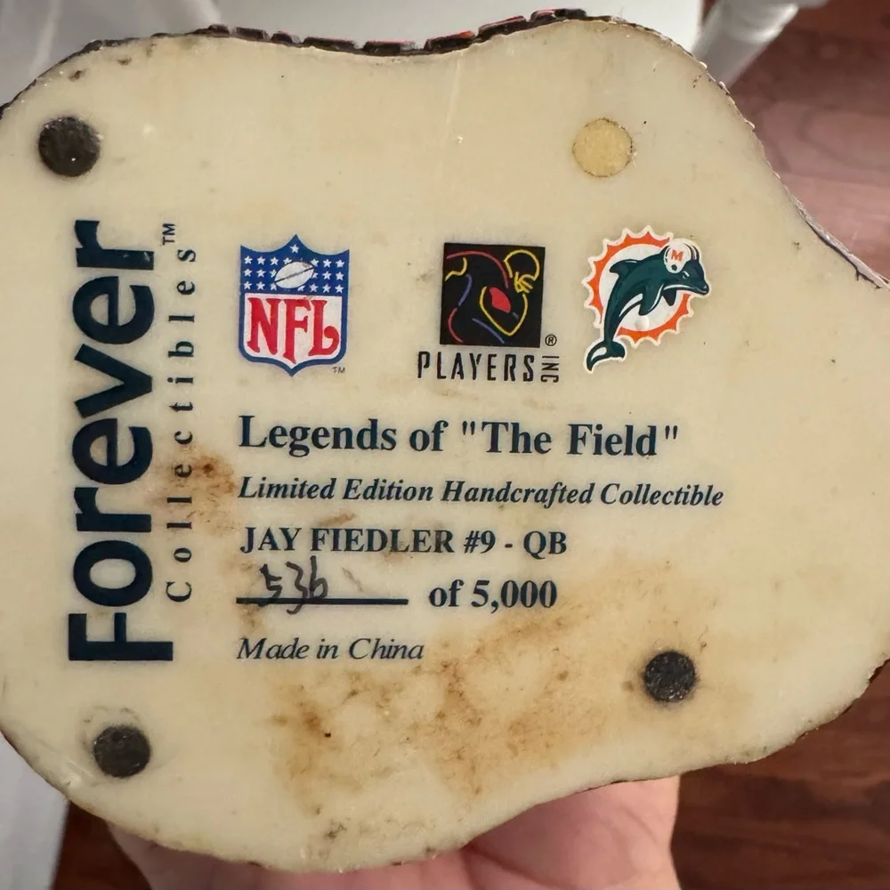 Miami dolphin jay feidler collectible bobble head - Picture 3 of 3